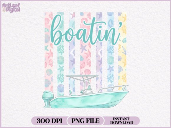 Download Boatin' Boat Summer Beach Stripe PNG - Boat Collection