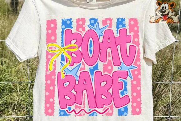 Download Boat Babe Summer Sublimation PNG - Boat Collection