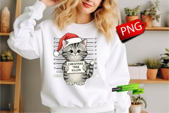 Download Pets Christmas Tree Funny Cat PNG - Pets Collection