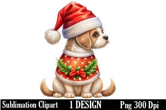 Download Christmas Pets Back View Sublimation - Pets Collection