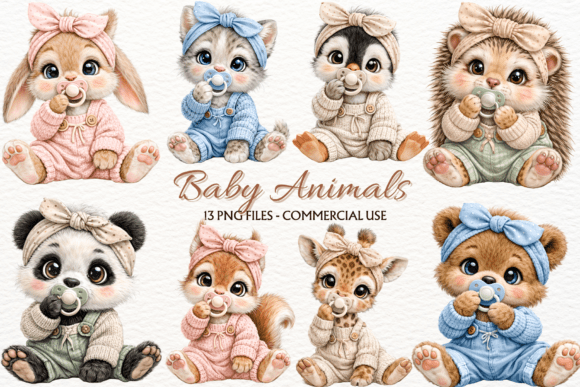 Download Baby Shower Animals Nursery Clipart PNG - Nursery clipart Collection